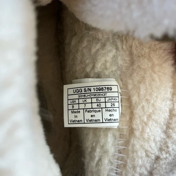 Ugg birch suede winter boots - womens size 9 - Picture 5 of 5